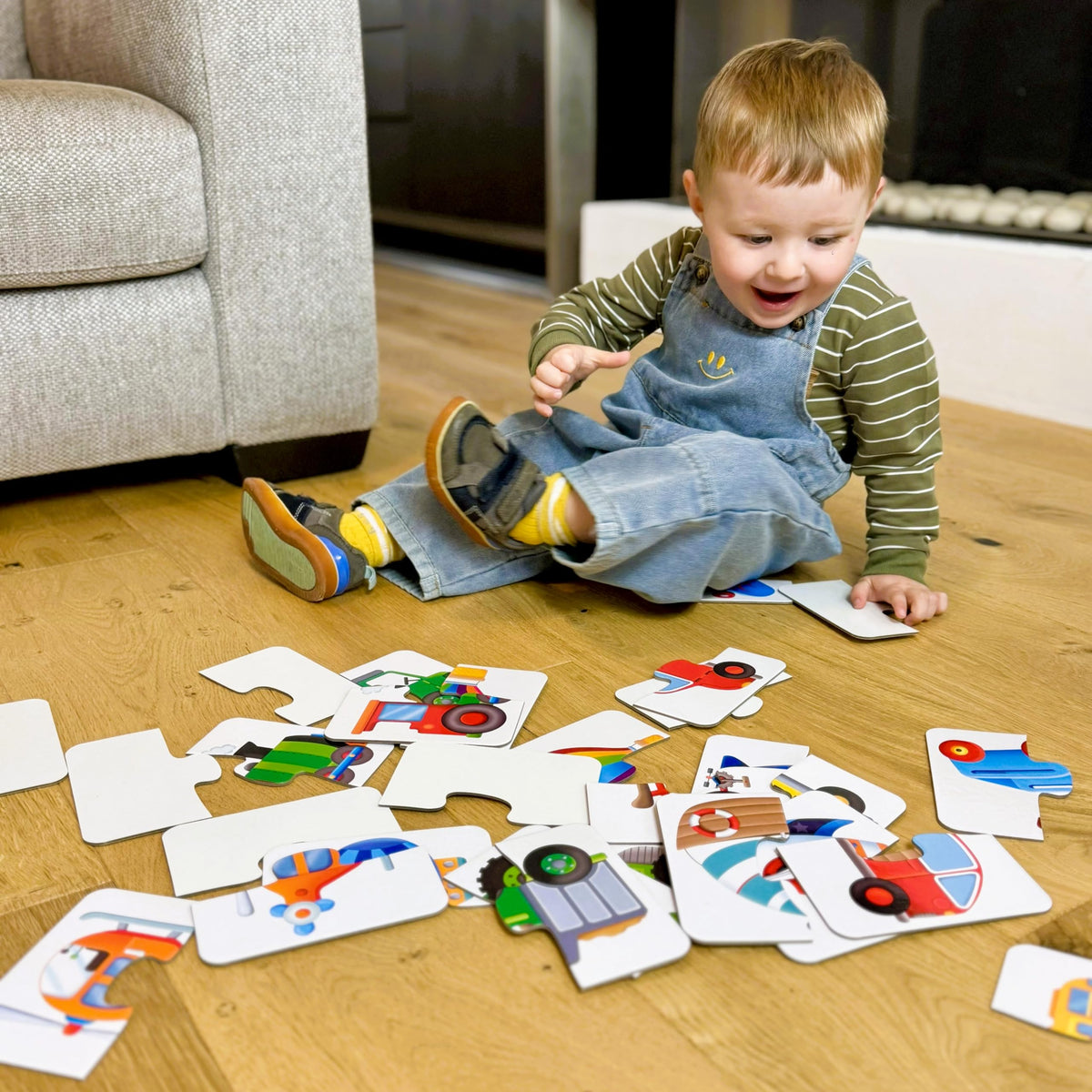The Learning Journey: My First Match It - Things That Go - 15 Self-Correcting Vehicle Matching Puzzles
