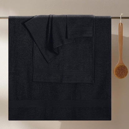 GLAMBURG Ultra Soft 8-Piece Towel Set