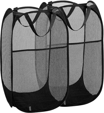 2 Packs Mesh Pop up Laundry Hamper