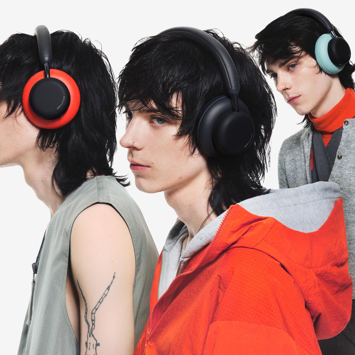 CMF by Nothing Headphone Pro Active Noise Canceling Wireless Headphones Bluetooth 5.4 Over The Ear Headset, 50H ANC Playtime, Bass&Treble Slider, Custom EQ&Spatial Audio, Hi-Res LDAC, Dark Grey