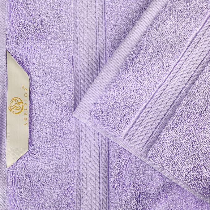 SUPERIOR Egyptian Cotton Pile Bath Sheet Set of 2, Ultra Soft Luxury Towels