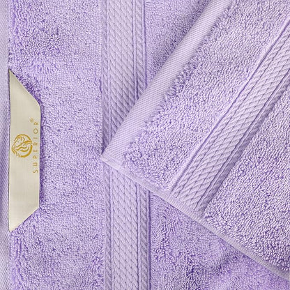 SUPERIOR Egyptian Cotton Pile Bath Sheet Set of 2, Ultra Soft Luxury Towels