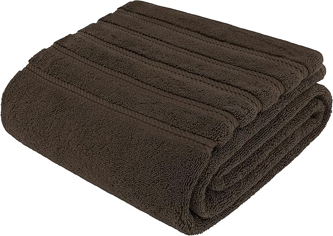 American Soft Linen 35x70 Jumbo Large Bath Towel, 600 GSM 100% Cotton Turkish