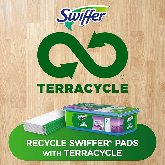 Swiffer Sweep + Mop, Wet Pads Refill, Floor Cleaner
