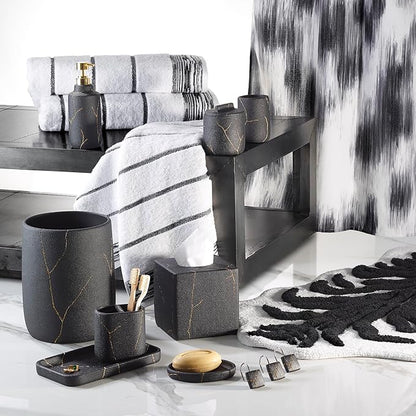 Nicole Miller - Hand Towels, Soft & Absorbent Cotton, Dorm Room Essentials