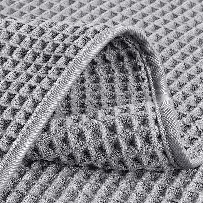 POLYTE 430 GSM Microfiber Lint Free Hand Towel, 16 x 30 in, 4 Pack