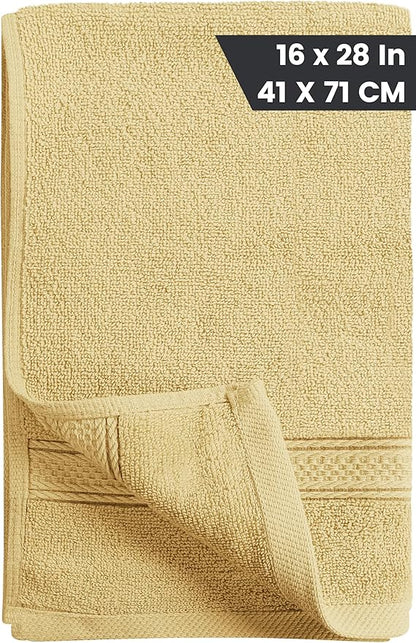 Utopia Towels 6 Pack Premium Hand Towels Set, 16 by 28 inches, 100% Ring Spun