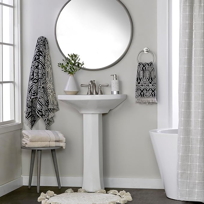 SKL Home Nador Jacquard Bath Towel