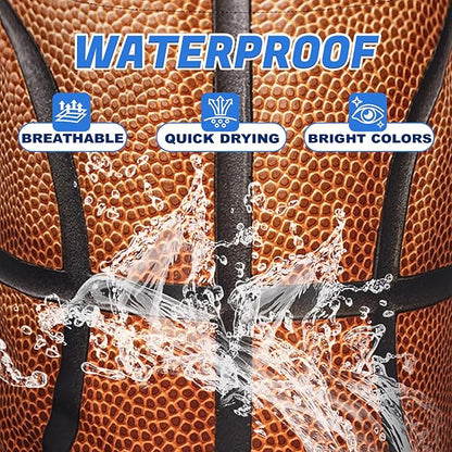 Basketball Laundry Basket Ball Texture Oxford Cloth Laundry Hamper