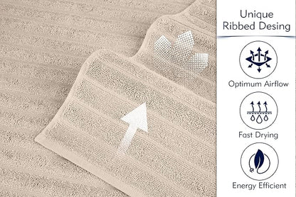 Classic Turkish Towels CTT Premium 2 Pack Bath Towels Set, Made