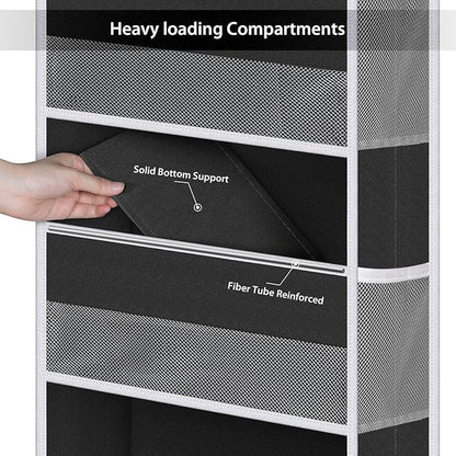 Univivi Door Hanging Organizer Nursery Closet Cabinet Baby Storage