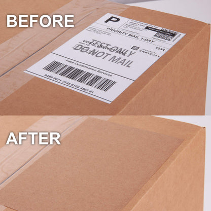 Kraft 4 X 6 Stickers 250 Labels for Packages, Cover Up Labels, Decoration and Crafts (1 Roll)