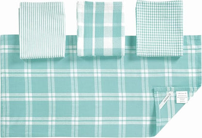 LANE LINEN 100% Cotton Kitchen Dish Cloths, Ultra Soft Absorbent Quick Drying