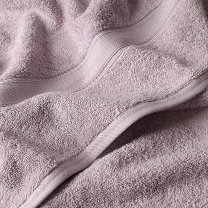SUPERIOR Egyptian Cotton Pile 6 Piece Towel Set, Includes 2 Bath, 2 Hand