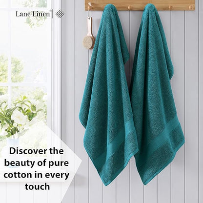 LANE LINEN Premium 4 Pack Bath Towels Set