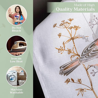 Maison d' Hermine Kitchen Towels Set of 3 100% Cotton 27.50" x 20" Reusable
