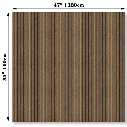 YOUDEFUL Large Cork Board Alternative-12 Pcs Self-Adhesive Felt Bulletin Board Tiles, Felt Pin Board Cork Board Tiles for Home Office Wall Decor, Tack Board 47"x35" (Dark Brown