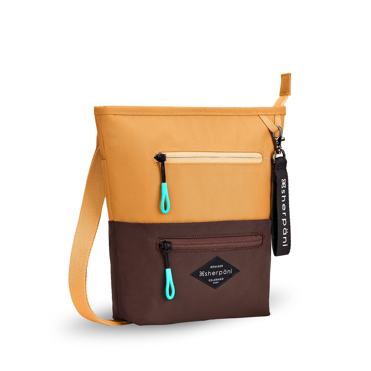 Sherpani Sadie, Nylon Crossbody Bag, Lightweight Shoulder Bag, Travel Cross Body, Crossbody Purse for Women, RFID Protection, Removable Coin Purse, Travel Gift (Chromatic Classic)