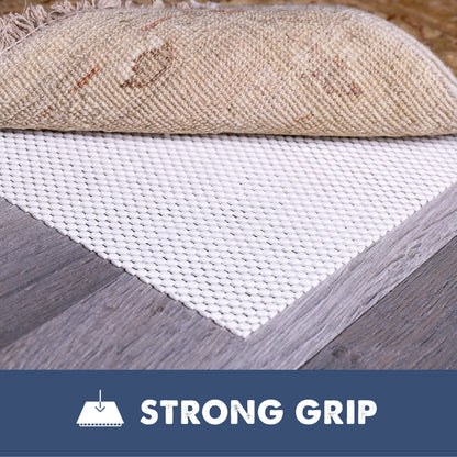Slip-Stop Super Grip, 2 x 3 ft, Cushioned Non-Slip Rug Pad for Area Rugs and Runner Rugs, Rug Pad for Hardwood Floors