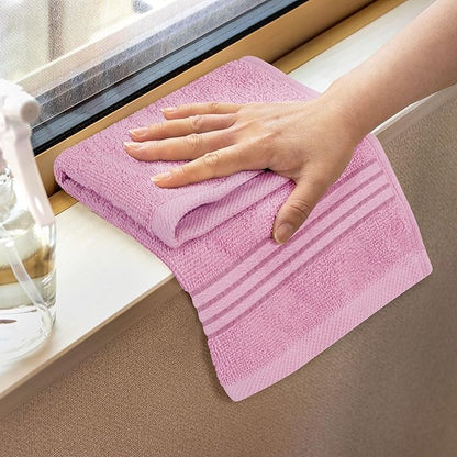 Utopia Towels Wash Cloths Set, 12 by 12 Inches, 100% Cotton Ring Spun, Highly