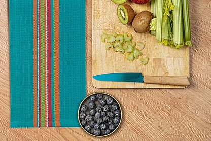 COTTON CRAFT Salsa Stripe Kitchen Towels