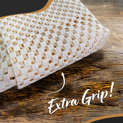 Nevlers 2 Ft x 3 Ft Rug Gripper Pad | Open Weave PVC Foam Carpet Pad
