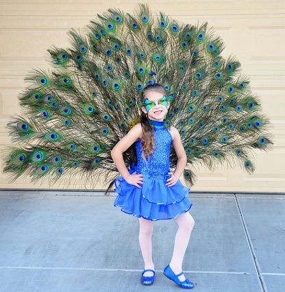 50 Pcs Natural Peacock Feathers : Various Sizes (10-12”)