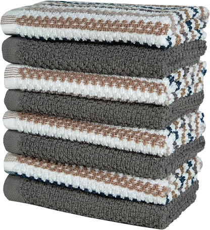 Bumble Premium Dish Cloths Towel 12"x12" | 100% Natural Ring Spun Cotton Tea