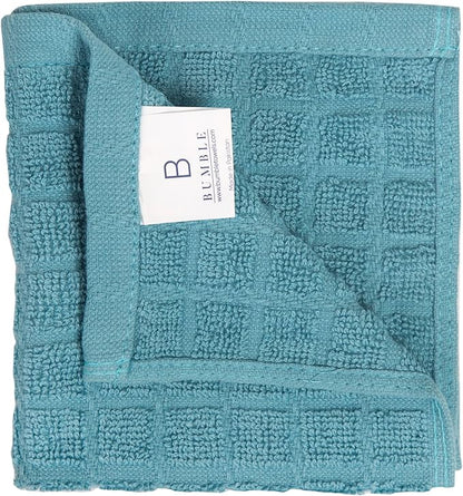 Bumble Dish Cloths | 12" x 12" | 100% Cotton Kitchen Towels | 405 GSM | Soft