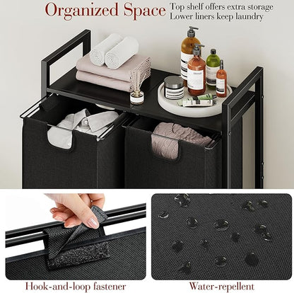 Kitstorack Laundry Basket Organizer, Laundry Hamper