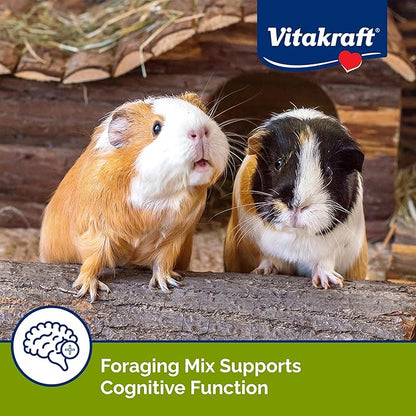 Vitakraft Vita Smart Guinea Pig Food - Complete Nutrition - Premium Fortified Blend with Timothy Hay for Guinea Pigs,8 Pound,(Pack of 2)