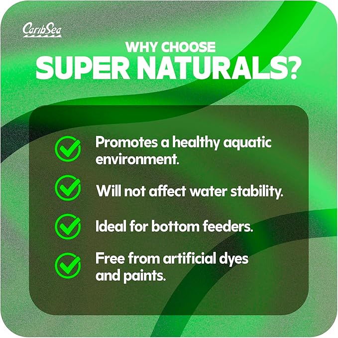 Carib Sea Super Naturals Aquarium Sand - 20 lb - Torpedo Beach - Natural Substrate for Freshwater Aquariums, Enhances Aquascaping & Promotes Healthy Aquatic Environment