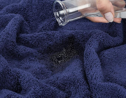 American Soft Linen 35x70 Jumbo Large Bath Towel, 600 GSM 100% Cotton Turkish