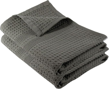 GILDEN TREE Waffle Hand Towels for Bathroom Quick Dry Towel Super Absorbent