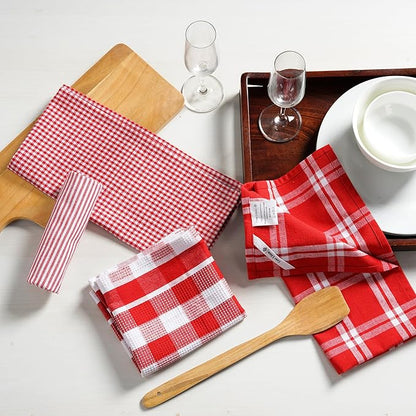 LANE LINEN 100% Cotton Kitchen Dish Cloths, Ultra Soft Absorbent Quick Drying
