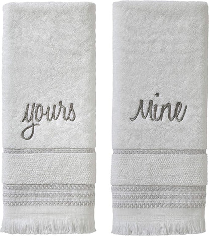 SKL Home Yours & Mine Hand Towel Set