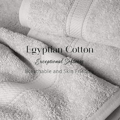 Superior Solid Egyptian Cotton Bath Towel Set