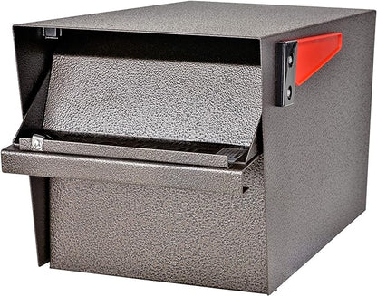Mail Boss 7508 Curbside Mail Manager Security, Bronze Locking Mailbox