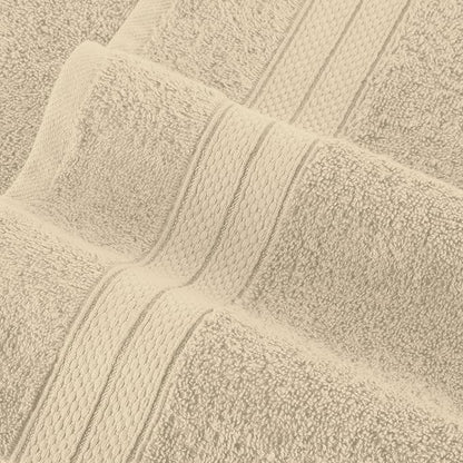 Elegant Comfort Luxury 6-Piece Towel Set, Premium Soft 100% Turkish Cotton