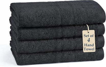 Black Hand Towels for Bathroom