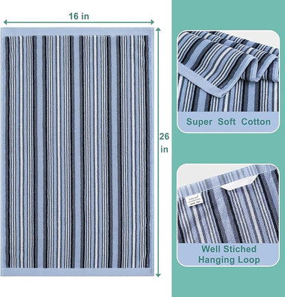 SALAS Kitchen Dish Towels for Drying Dishes, Large Cotton Kitchen Cloths Hand