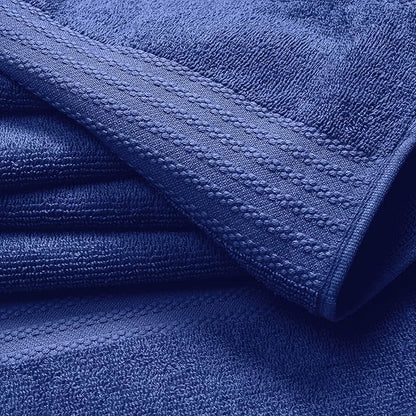 GLAMBURG Premium Cotton 4 Pack Bath Towel Set