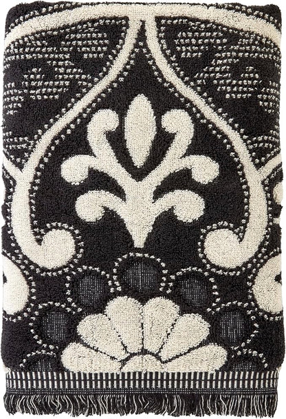 SKL Home Amherst Medallion 100% Cotton Premium Bath Towel, 600 GSM, Soft &