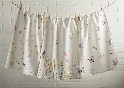 Maison d' Hermine Kitchen Towels Set of 3 100% Cotton 27.50" x 20" Reusable