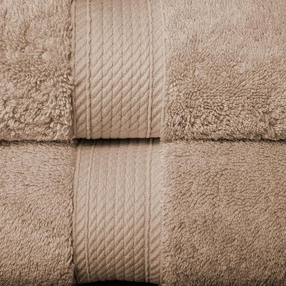 Superior Egyptian Cotton Pile 10 Piece Towel Set, Includes 2 Bath, 4 Hand