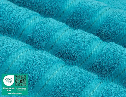 American Soft Linen Luxury 4 Piece Bath Towel Set, 600 GSM 100% Cotton Turkish