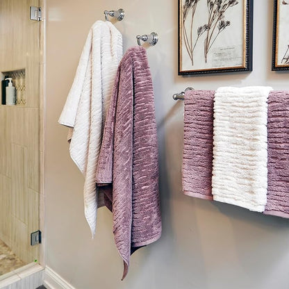 SKL Home CloudSoft Cotton Luxury 4 Pc Bath Towel Set