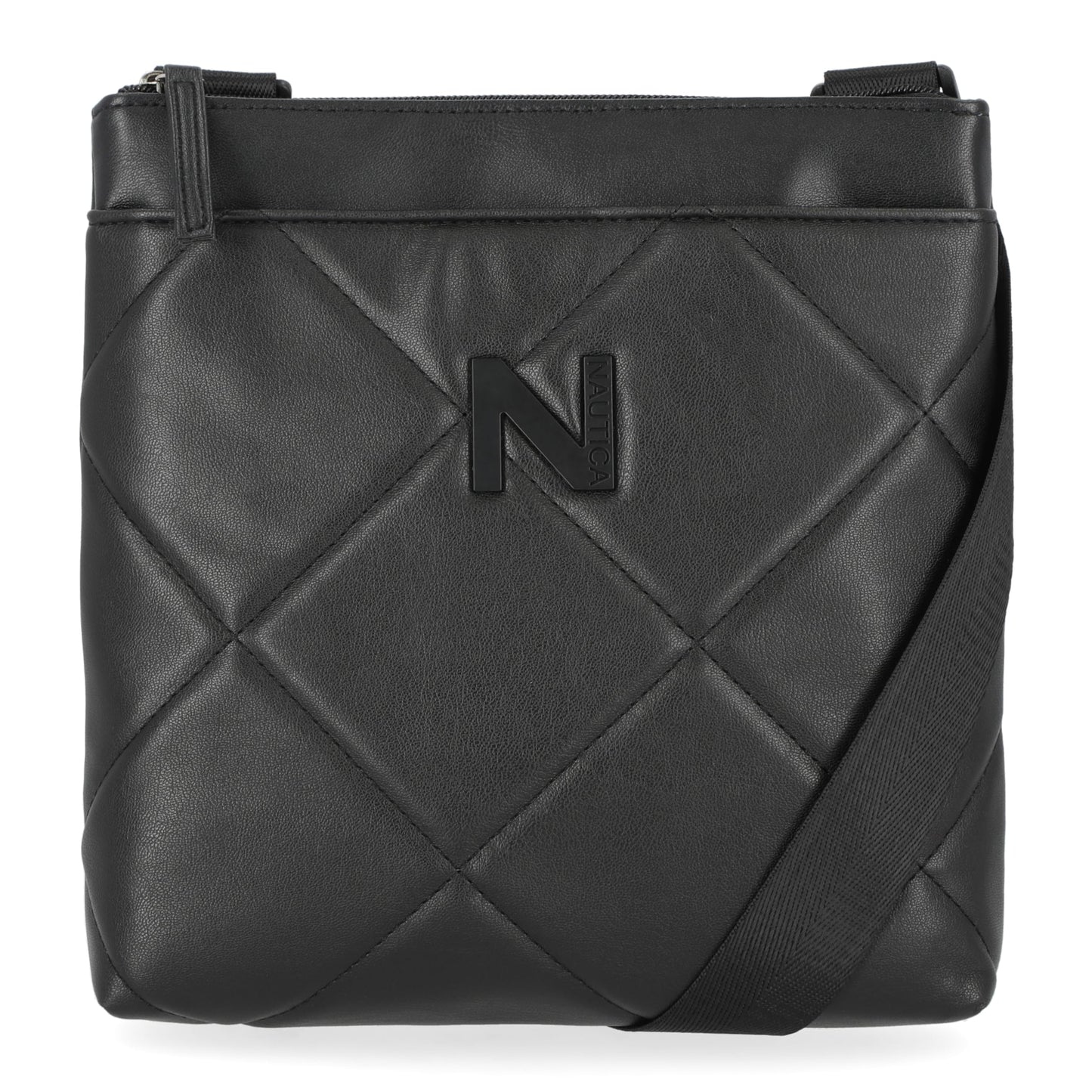 Nautica Lakeside Signature Jaquard North South Crossbody Bag