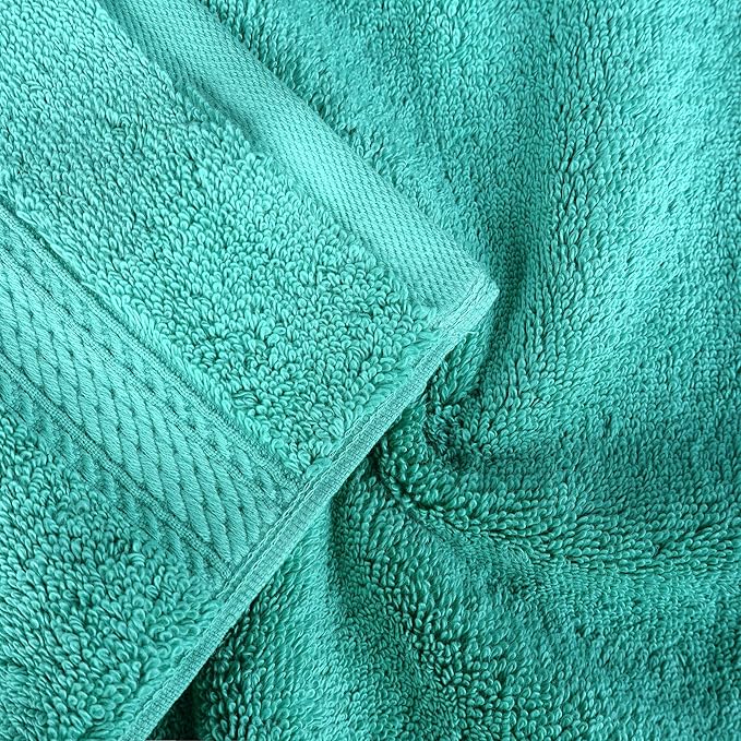 SUPERIOR Egyptian Cotton Pile Bath Sheet Set of 2, Ultra Soft Luxury Towels