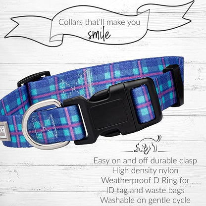 Lucky Love Dog - Adjustable Dog Collar with Easy Click Buckle for Medium Dogs, Durable, & Comfortable for Male & Female Dogs, Pet Collar for Puppies & Adult Ones - Scotty, Medium